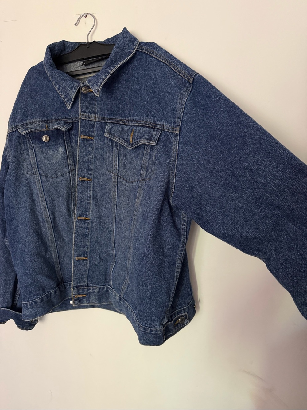 Classic Dark Blue Denim Jacket